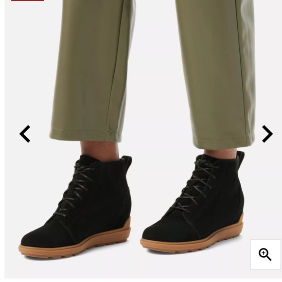 WOMEN EVI II LACE BLACK BOOTIES - Picture 3 of 7